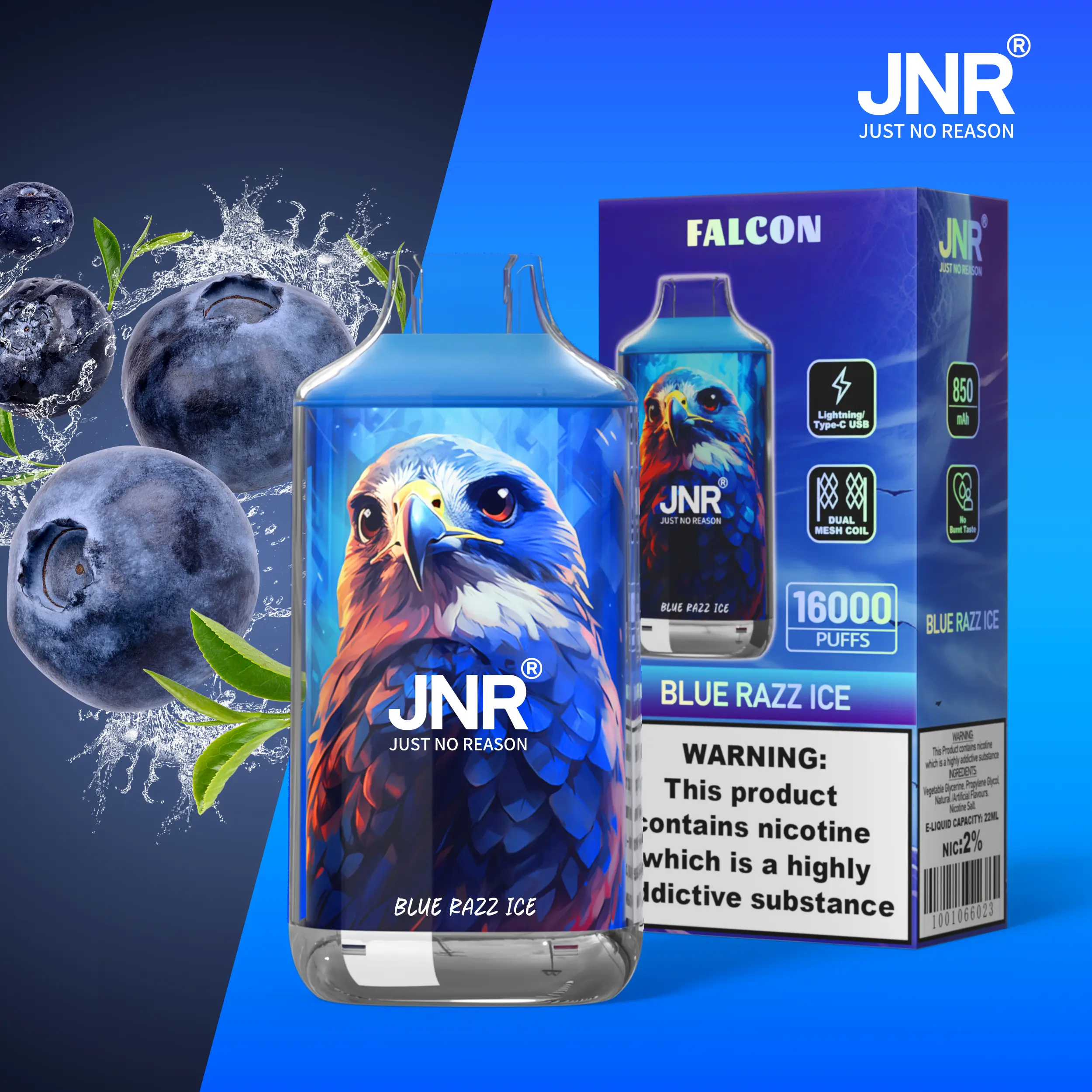 JNR FALON 16000 16K Puffs Original Edition Disposable Vape - Image 64