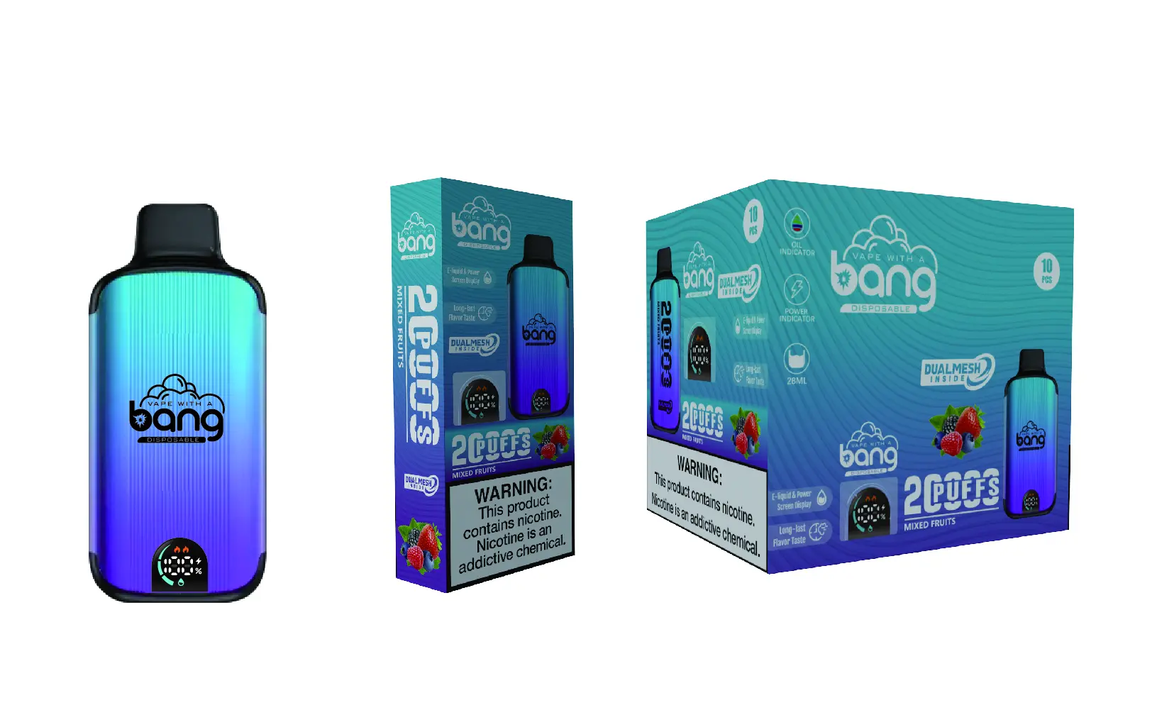 Bang 20000 Puffs New Product LED Display Disposable Vape - Image 28