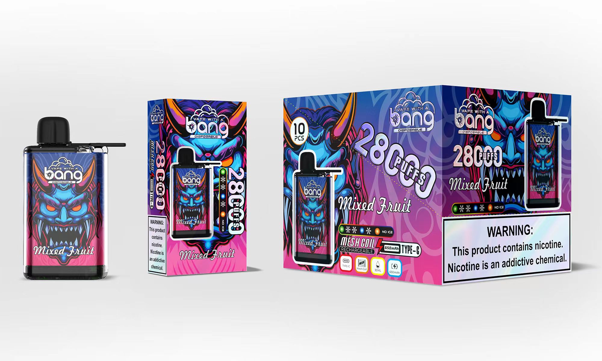 Bang 28000 28K Puffs Original Adjustable Ice level Disposable Vape Pen - Image 15
