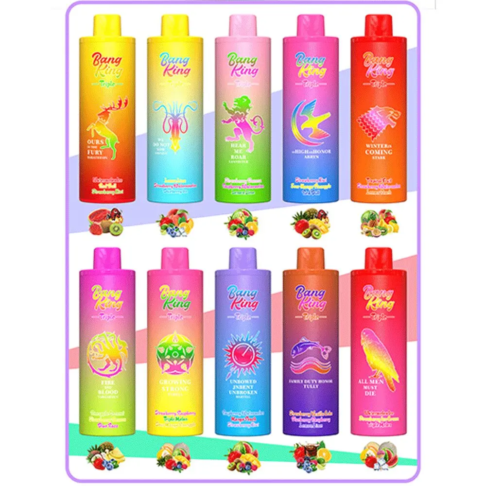 Bang King Triple 45000 45K Puffs Vape 3 in 1 Flavors Newest Original Rechargeable Disposable Vape - Image 24