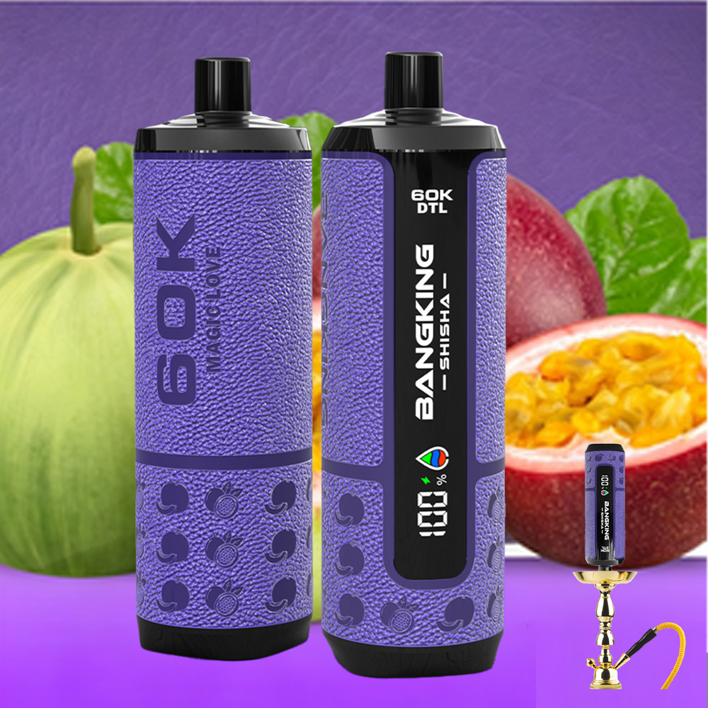 Bang King Shisha 60000 60K Puffs LED Display Disposable DTL Vape Pen - Image 11