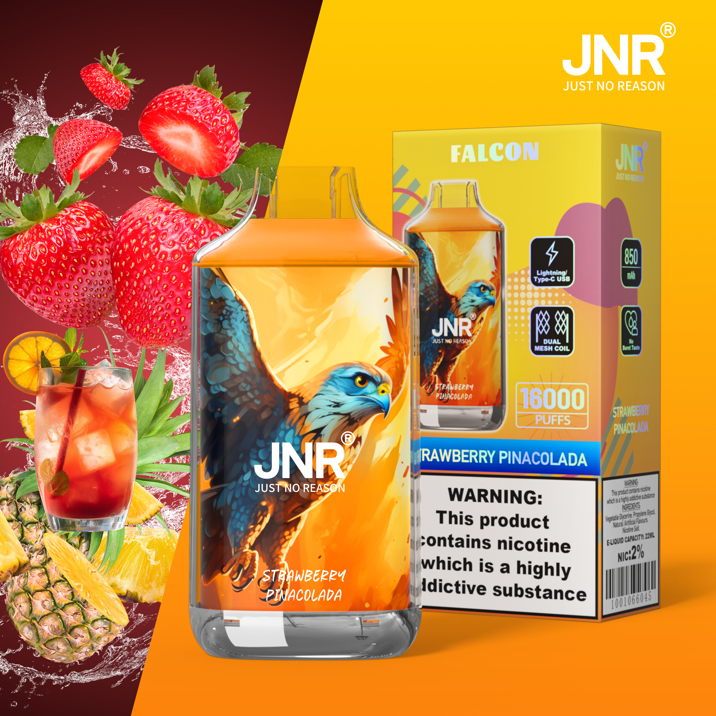 JNR FALON 16000 16K Puffs Original Edition Disposable Vape - Image 15