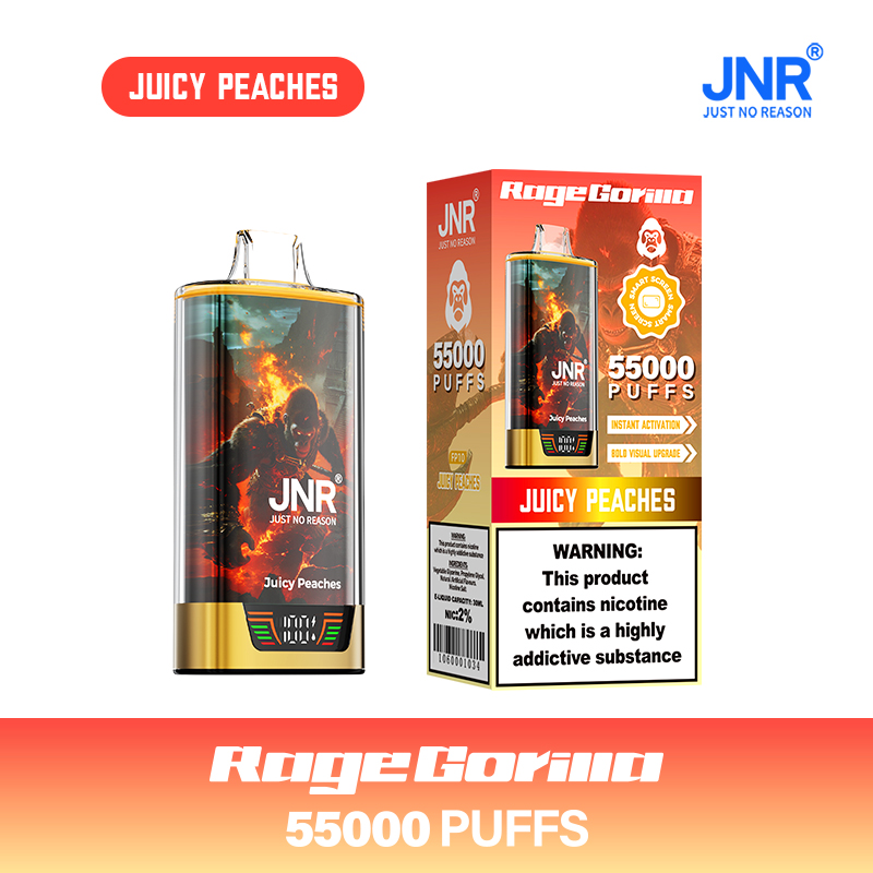 JNR Rage Gorilla 55K 55000 Puffs Smart Display Original Disposable Vape - Image 17