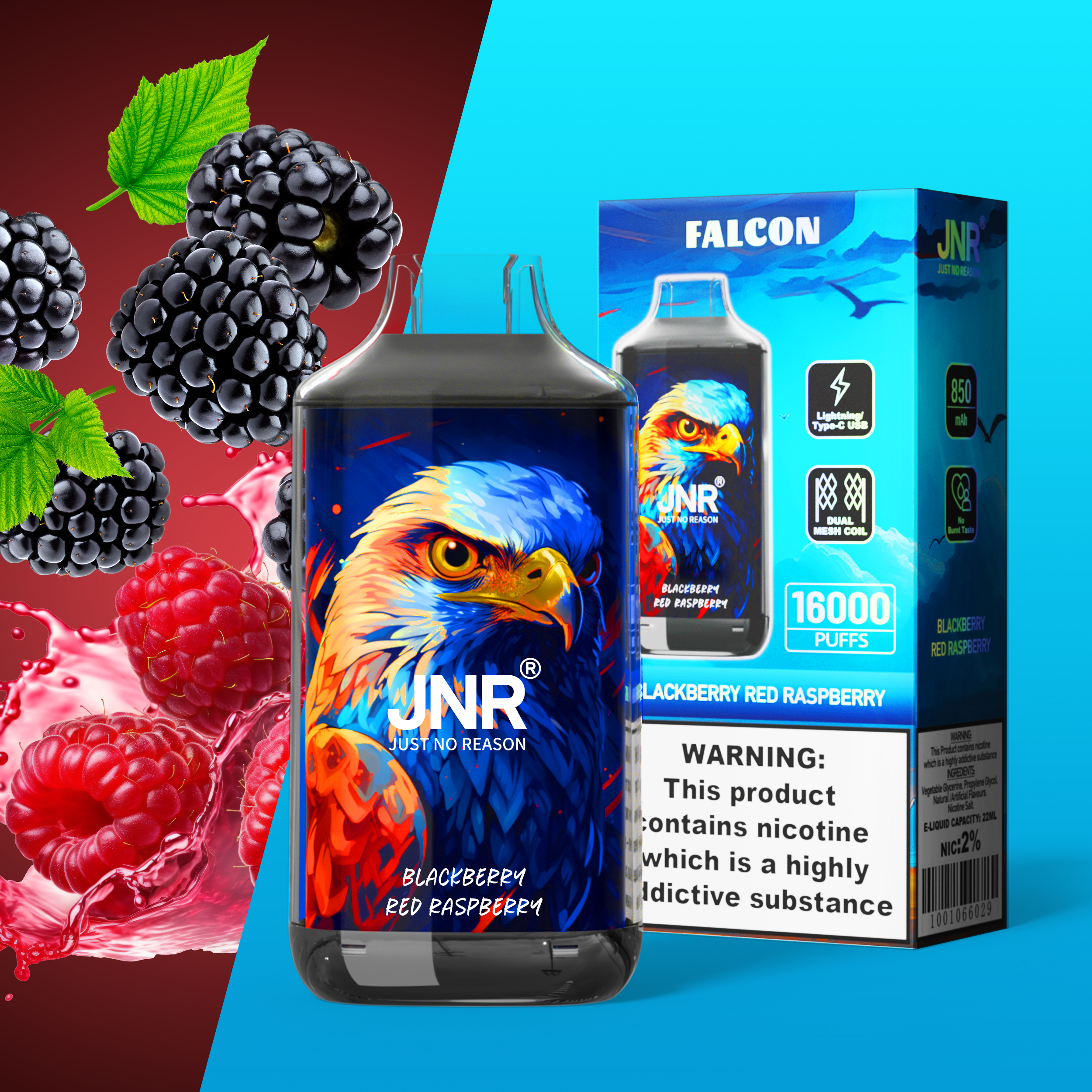 JNR FALON 16000 16K Puffs Original Edition Disposable Vape - Image 65