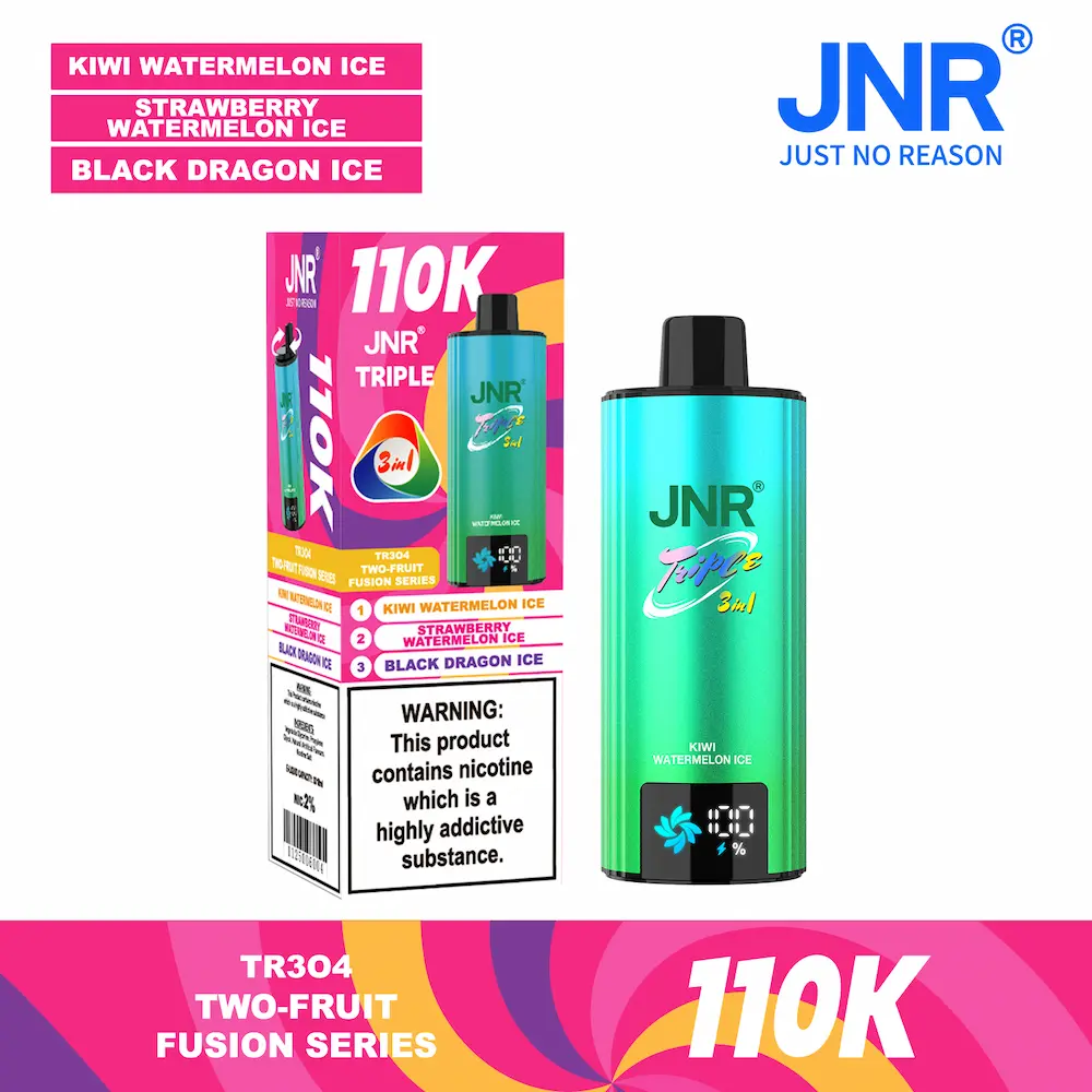 JNR TRIPLE 3-in-1 110000 110K Puffs Disposable Vape - Image 8