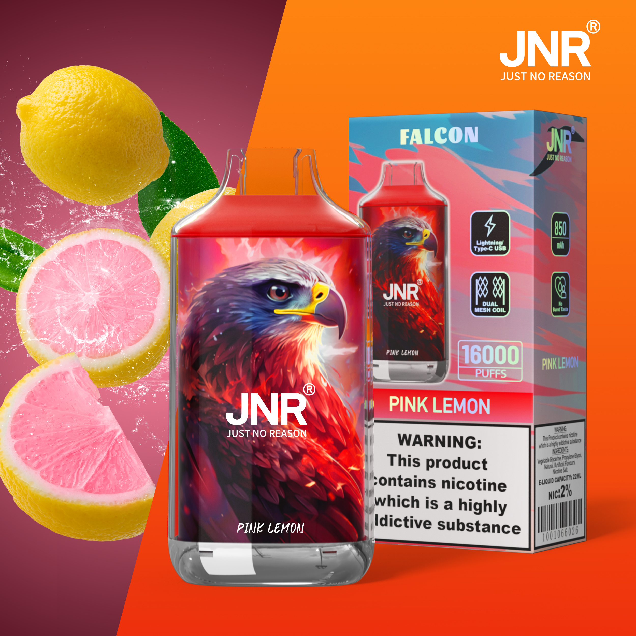 JNR FALON 16000 16K Puffs Original Edition Disposable Vape - Image 25