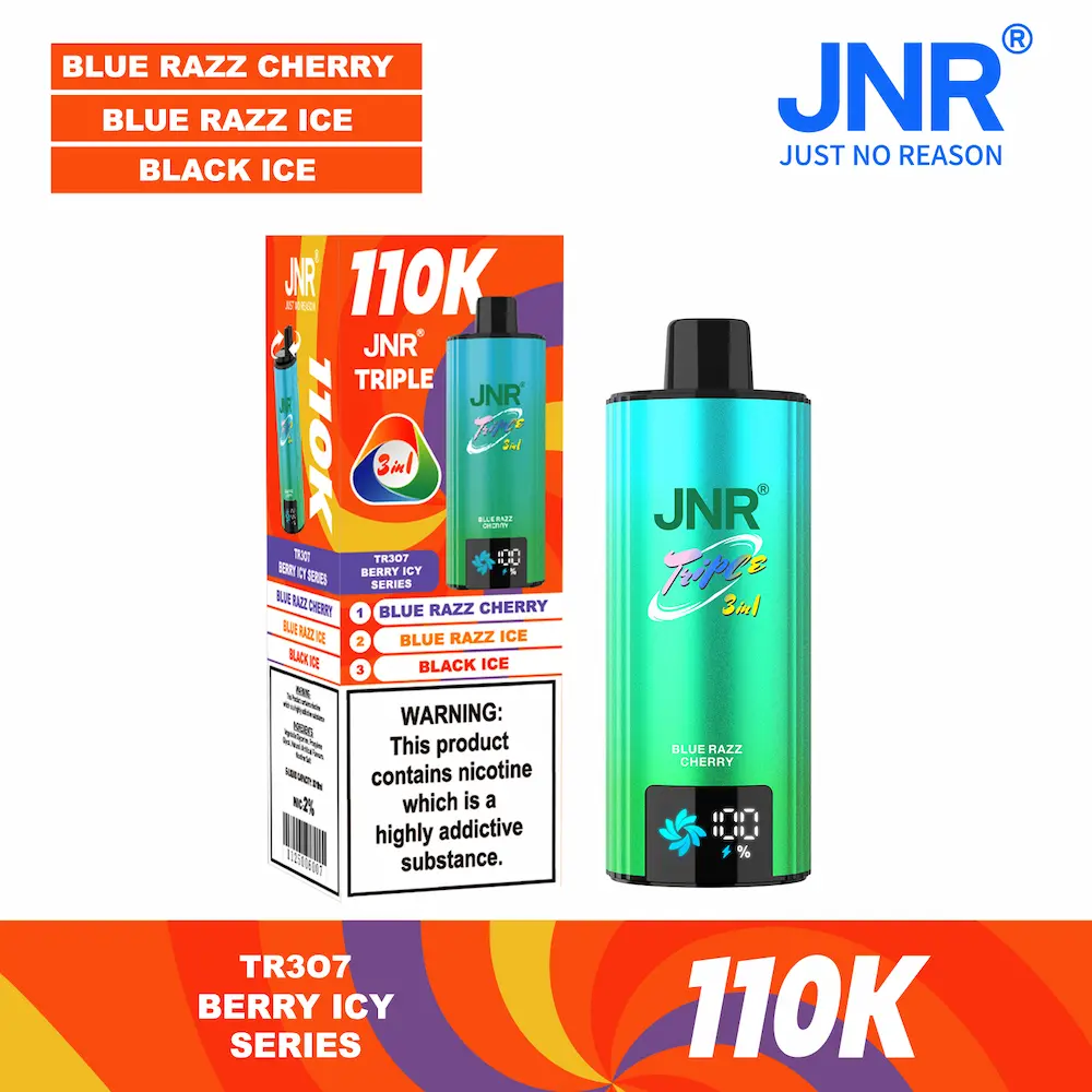 JNR TRIPLE 3-in-1 110000 110K Puffs Disposable Vape - Image 5