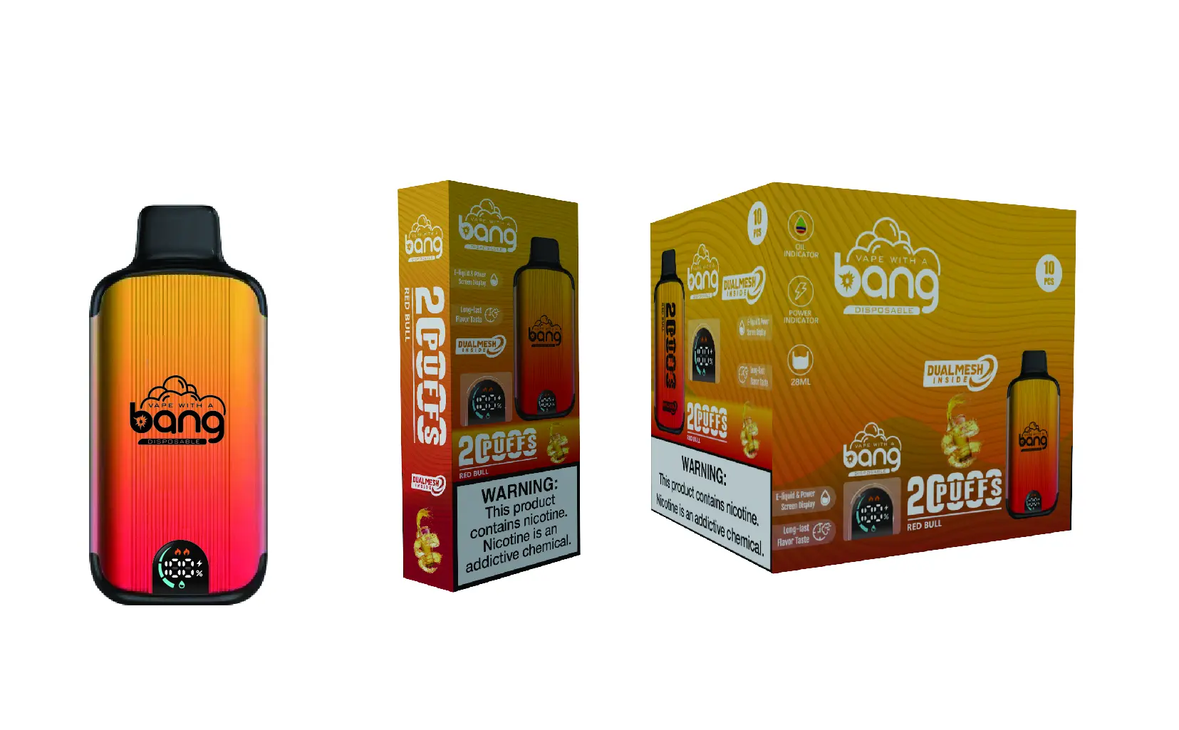 Bang 20000 Puffs New Product LED Display Disposable Vape - Image 30