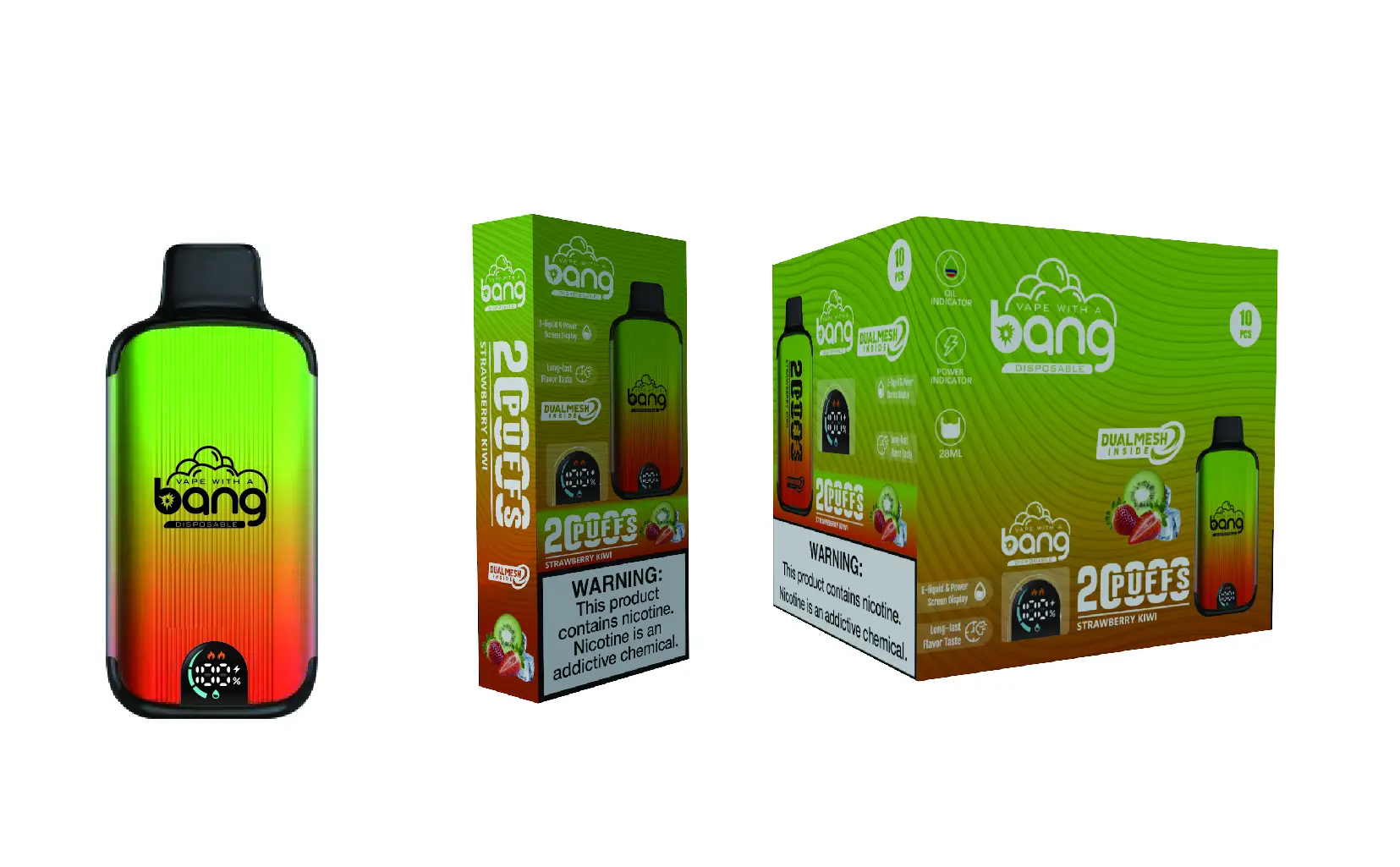 Bang 20000 Puffs New Product LED Display Disposable Vape - Image 36