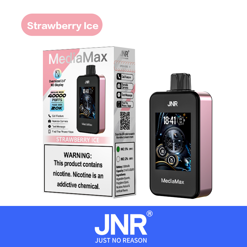 JNR Media Max 40000 40K Puffs Original Intelligent Disposable Vape - Image 9
