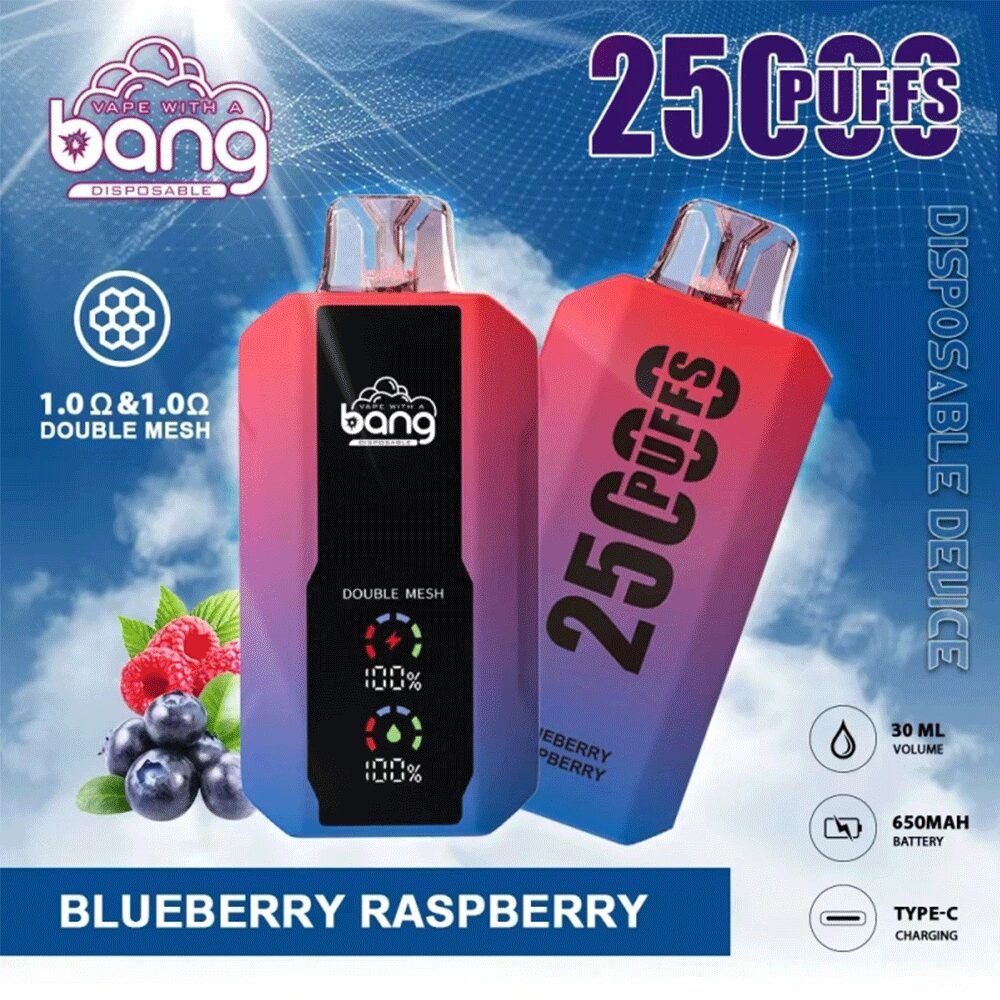 Bang 25000 25k Puffs 0% 2% 3% 5% Nicotine New LED Display Vape Electronic Cigarette Pod - Image 23