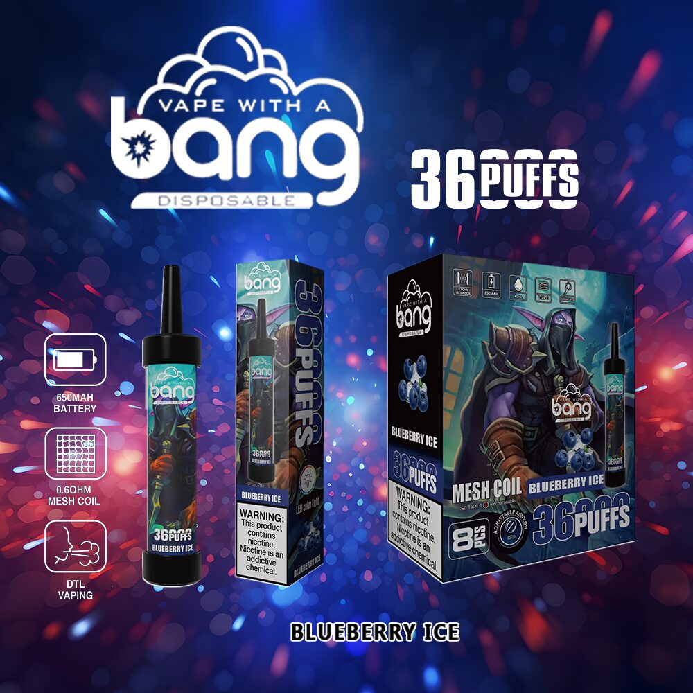 Bang 36000 36K Puffs 0% 2% 3% 5% Nicotine Latest Original Disposable Vape Pen - Image 23
