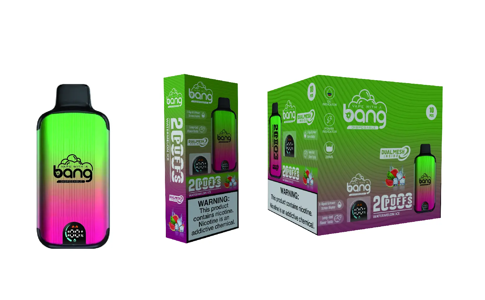 Bang 20000 Puffs New Product LED Display Disposable Vape - Image 10