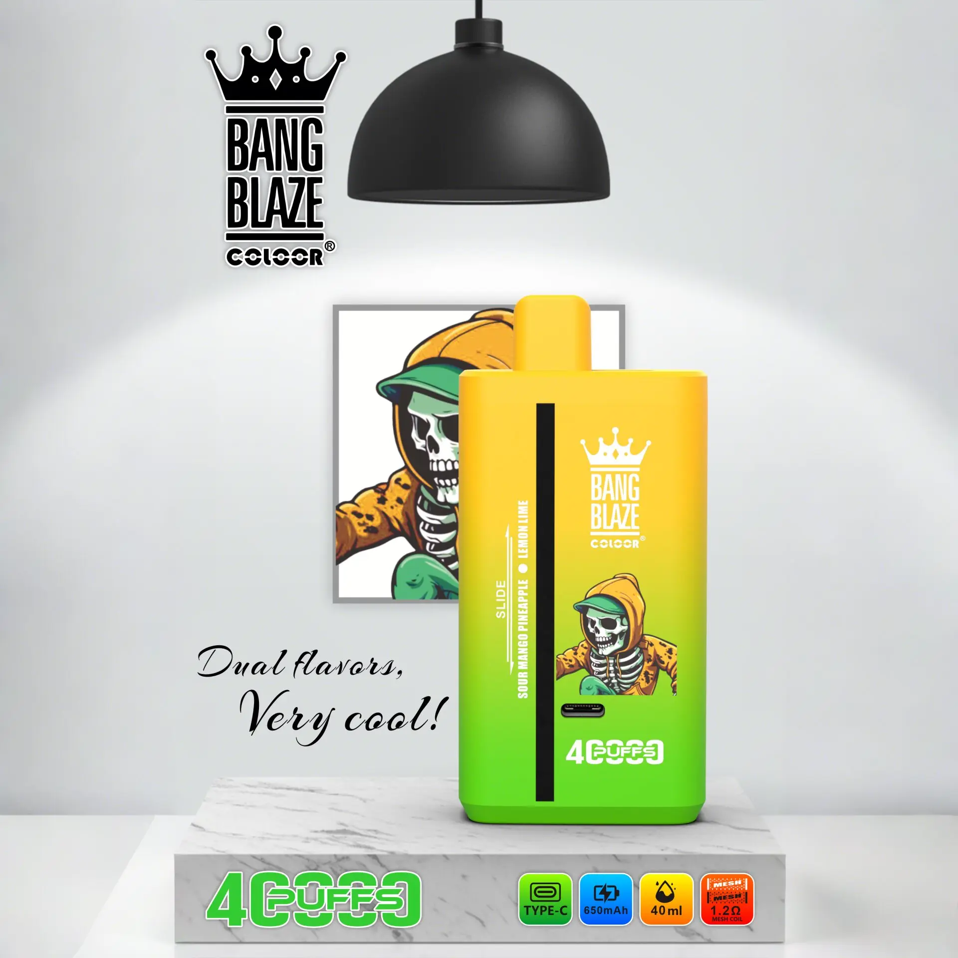 Bang Blaze 40000 40K Puffs 2% 3% 5% Nicotine Double Taste Disposable Vape - Image 12