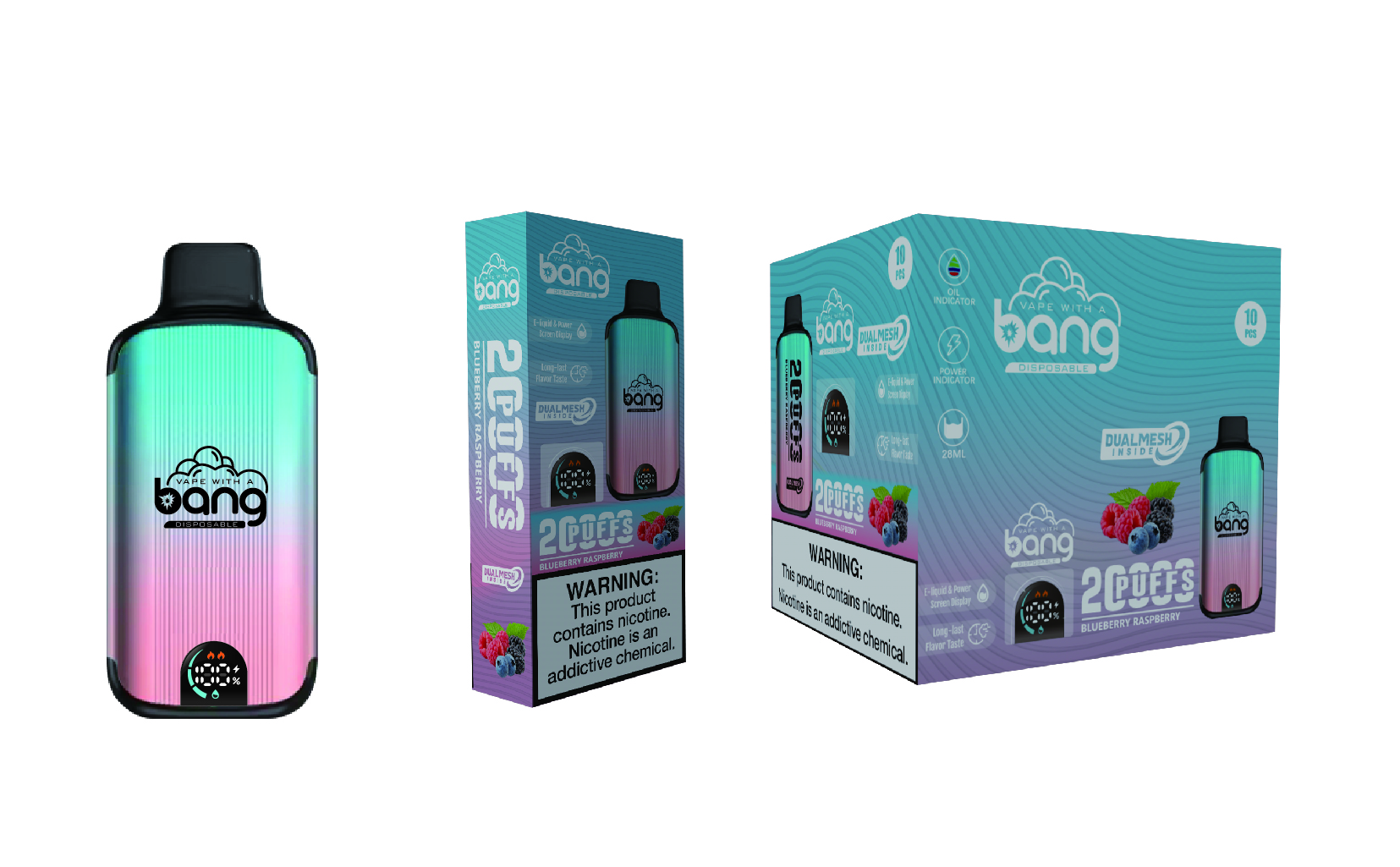 Bang 20000 Puffs New Product LED Display Disposable Vape - Image 17