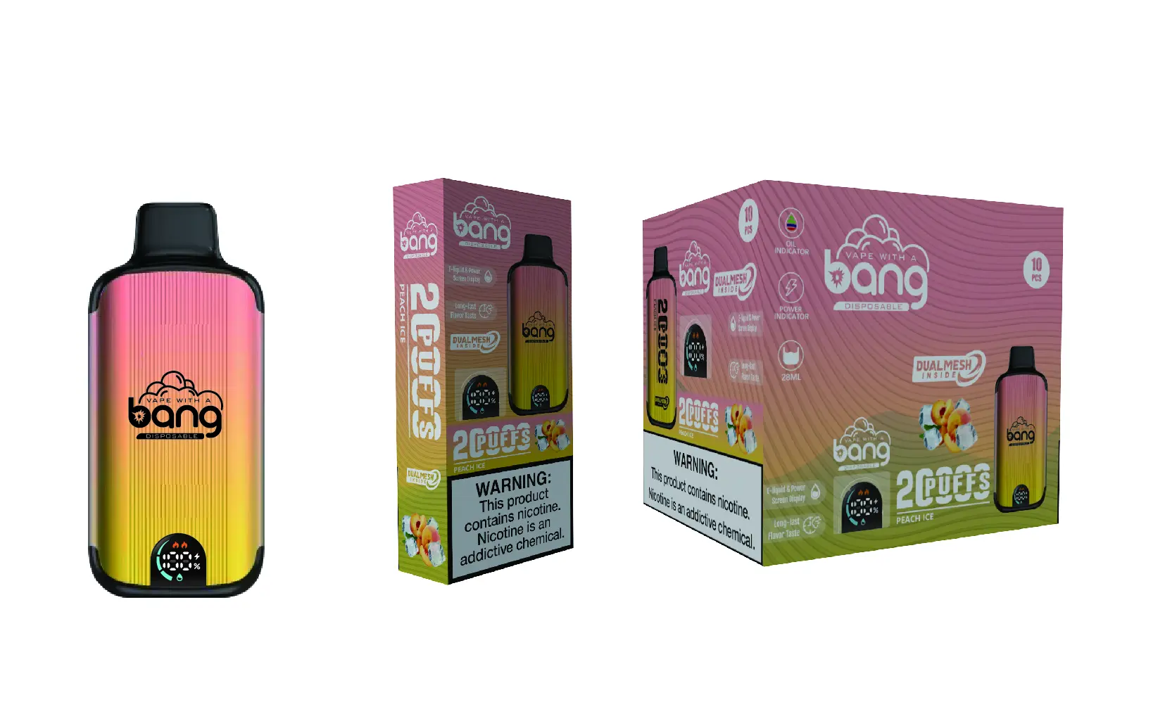 Bang 20000 Puffs New Product LED Display Disposable Vape - Image 6