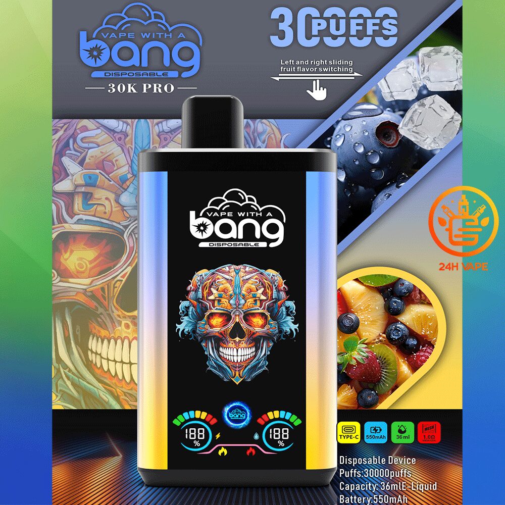Bang 30K PRO 30000 Puffs Newest Dual Flavor LED Disposable Vape - Image 20