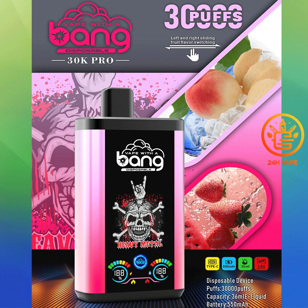 Bang 30K PRO 30000 Puffs Newest Dual Flavor LED Disposable Vape - Image 18