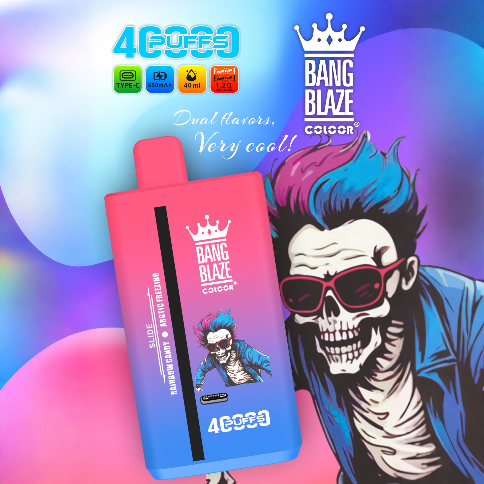 Bang Blaze 40000 40K Puffs 2% 3% 5% Nicotine Double Taste Disposable Vape - Image 17