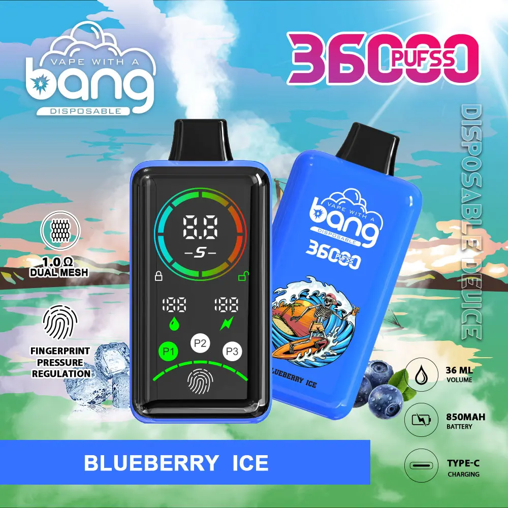Bang 36000 Power Advanced Fingerprint Power Regulation 36K Puffs Disposable Vape - Image 24