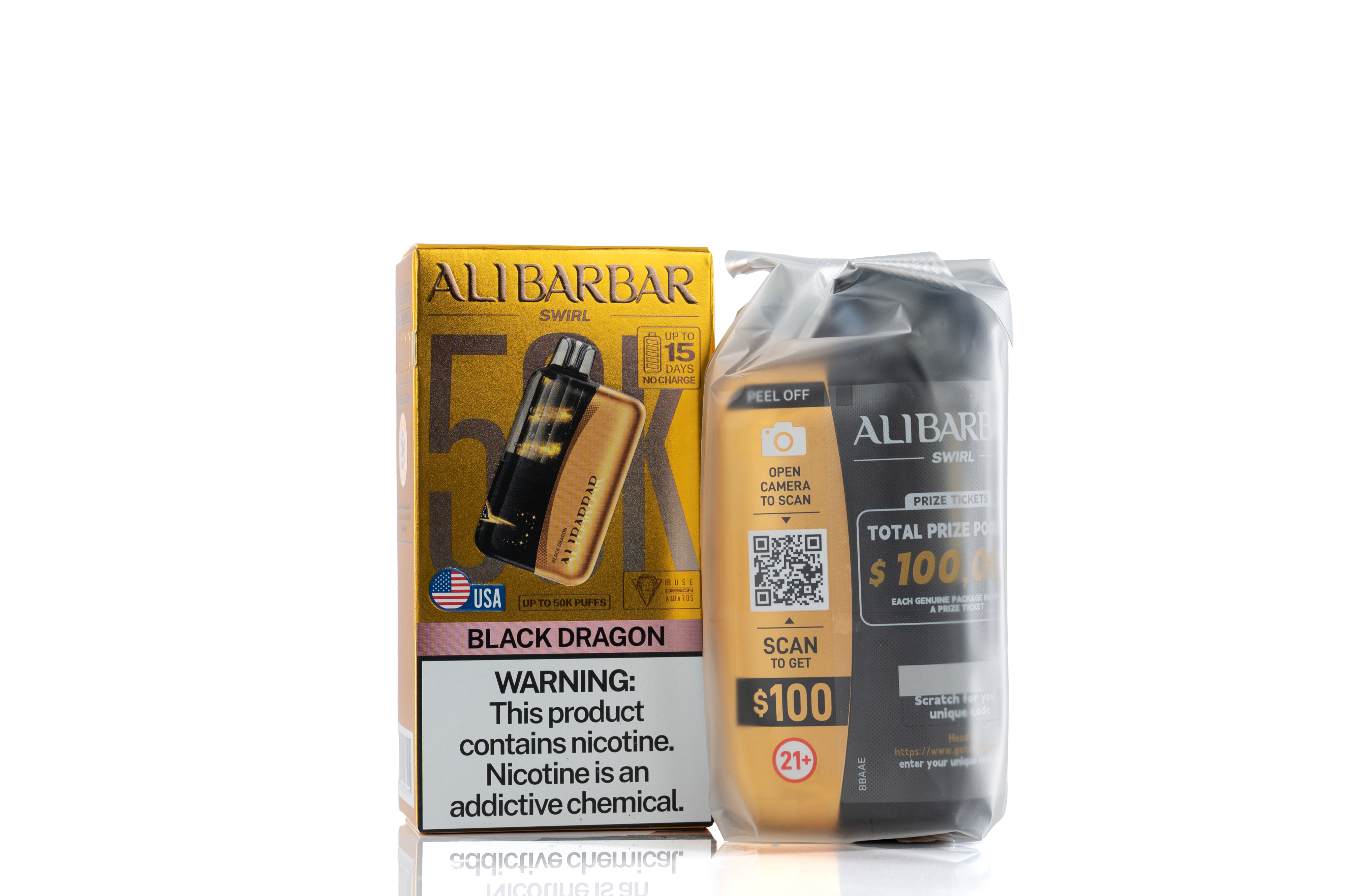 Alibarbar Swirl 50K Disposable Vape - Image 19