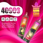 Bang King Tornado 40000 40K Puffs Original LED Display Edition Disposable Vape Pen