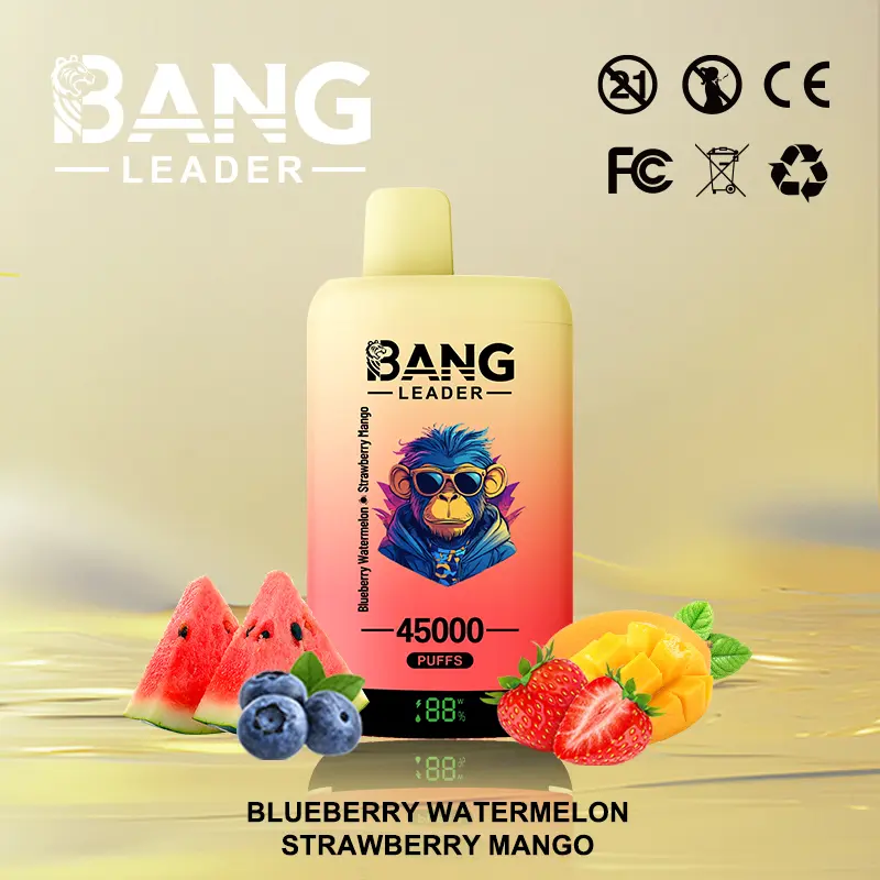 Bang Leader 45000 45K Puffs 2% 3% 5% Nicotine Double Taste LED Display Disposable Vape - Image 22