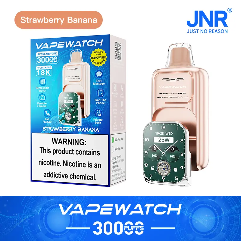 JNR Vape Watch 30000 30K Puffs Original Smart Disposable Vape - Image 16