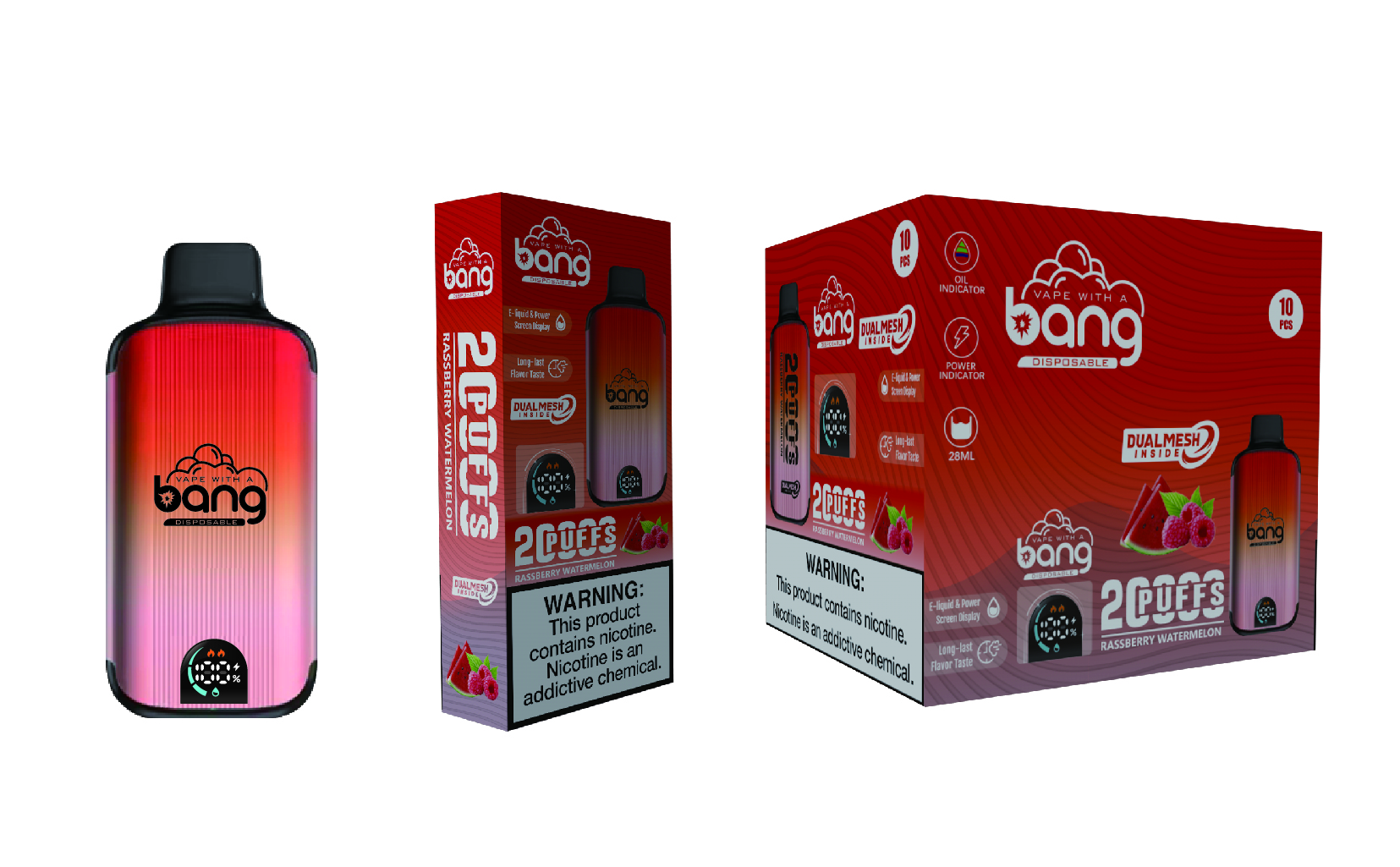 Bang 20000 Puffs New Product LED Display Disposable Vape - Image 13