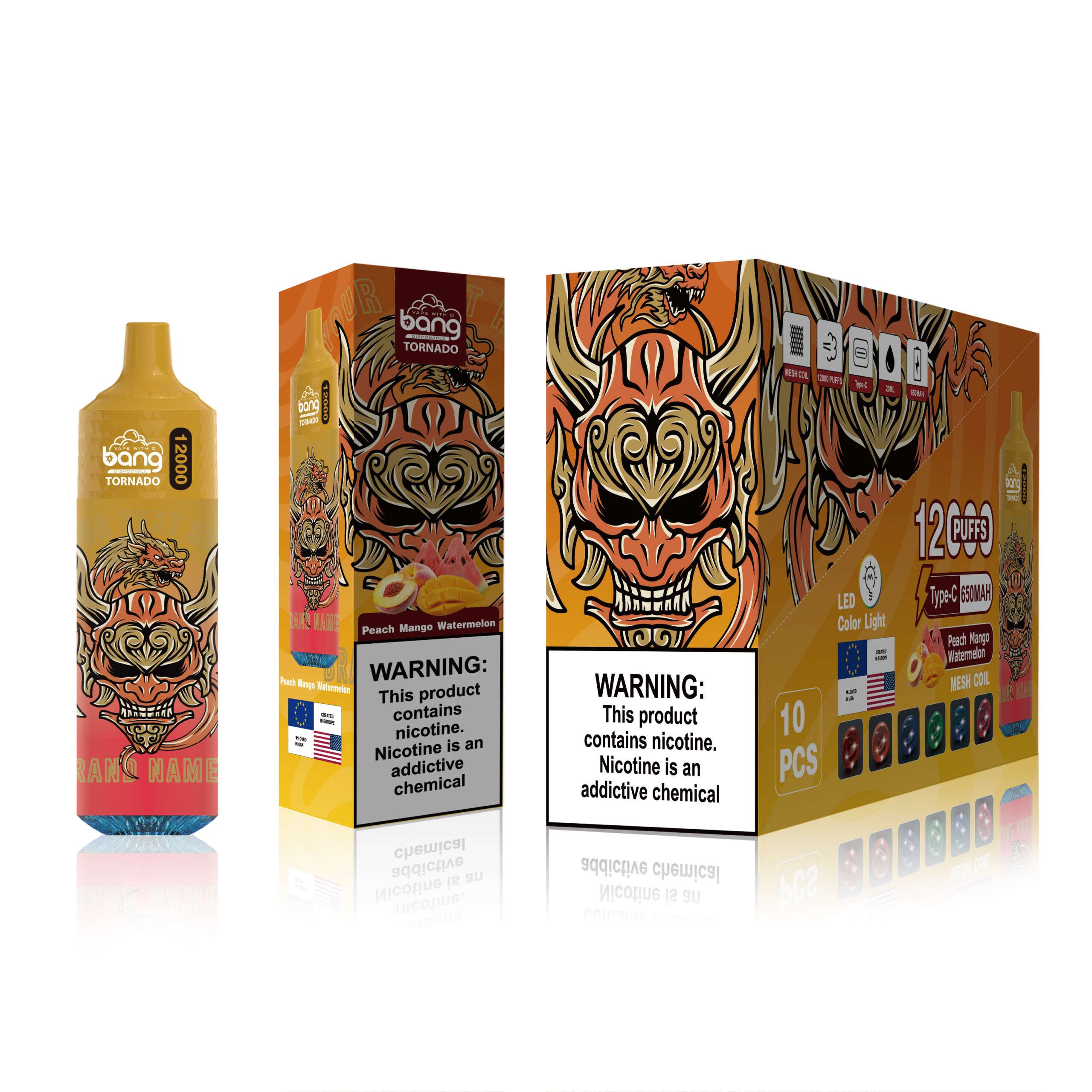 Bang Tornado 12000 Puffs Disposable Vape - Image 9