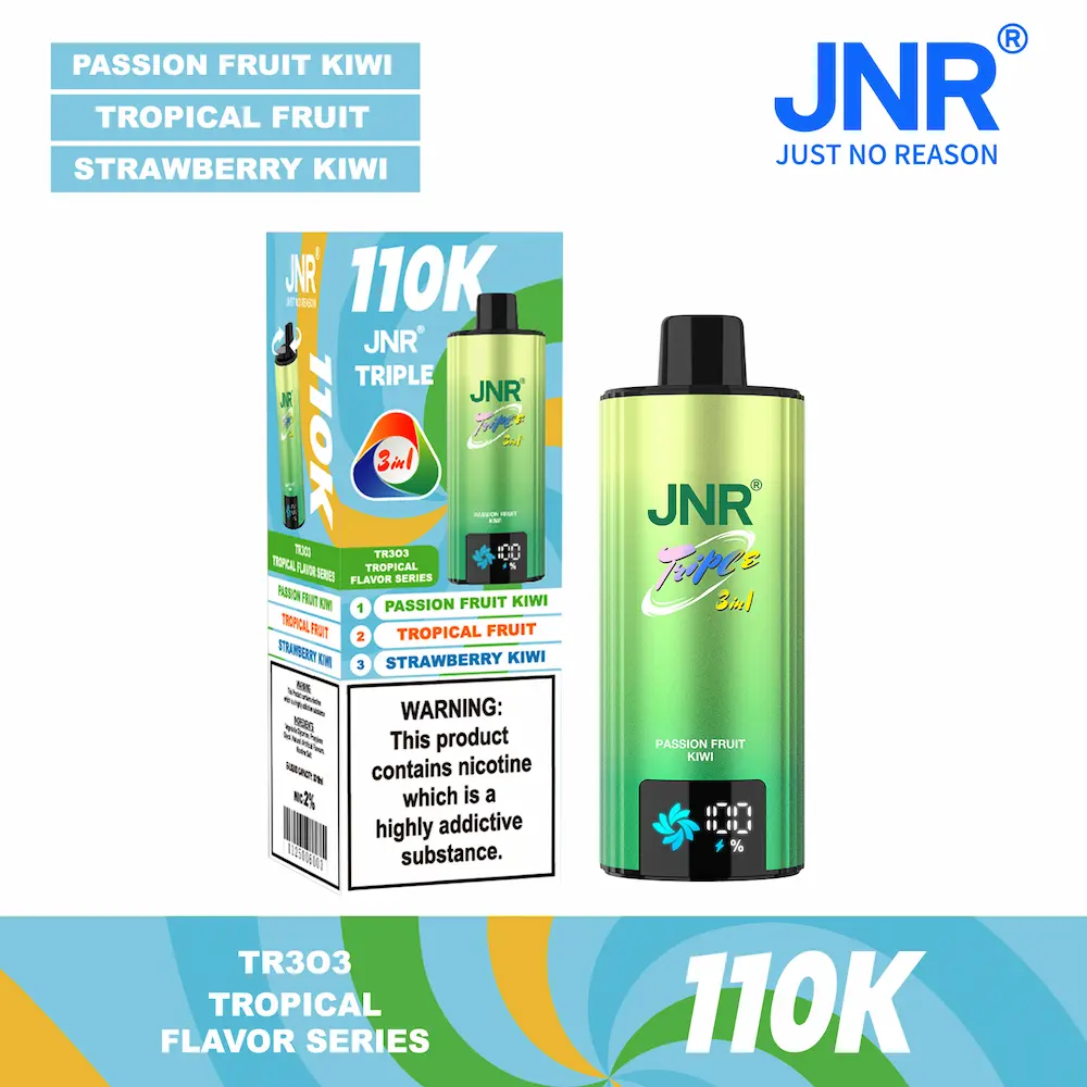 JNR TRIPLE 3-in-1 110000 110K Puffs Disposable Vape - Image 9