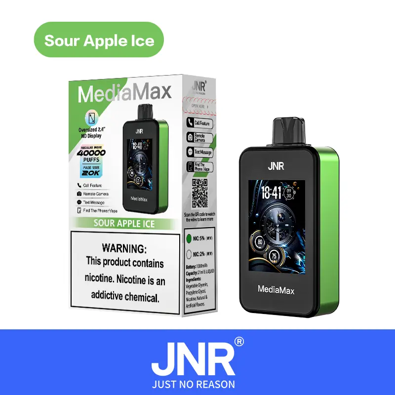 JNR Media Max 40000 40K Puffs Original Intelligent Disposable Vape - Image 14