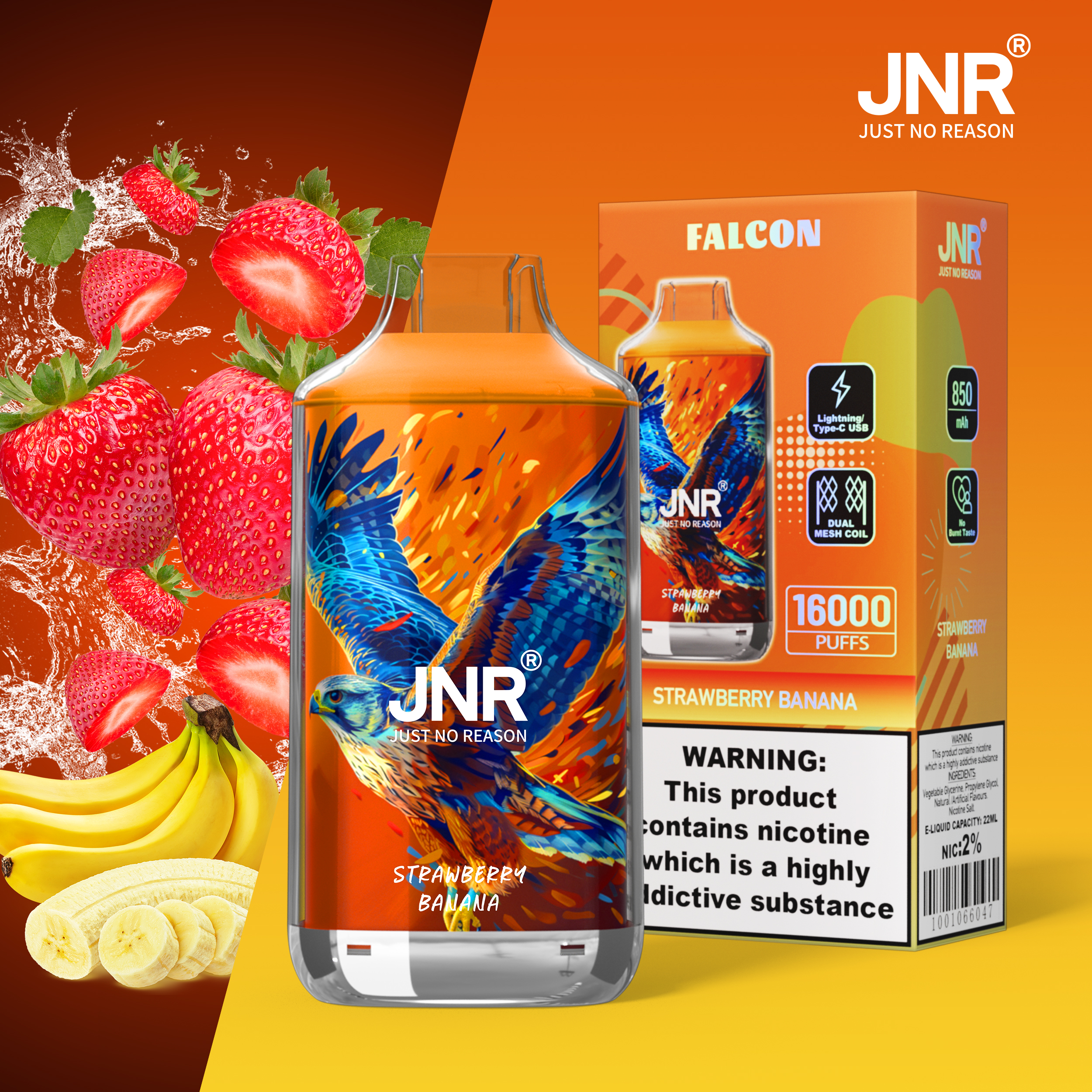 JNR FALON 16000 16K Puffs Original Edition Disposable Vape - Image 21