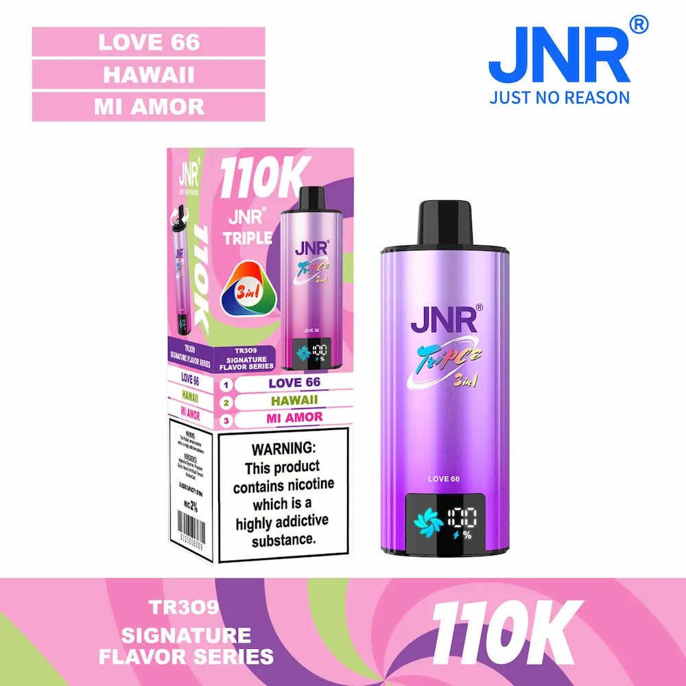 JNR TRIPLE 3-in-1 110000 110K Puffs Disposable Vape - Image 3