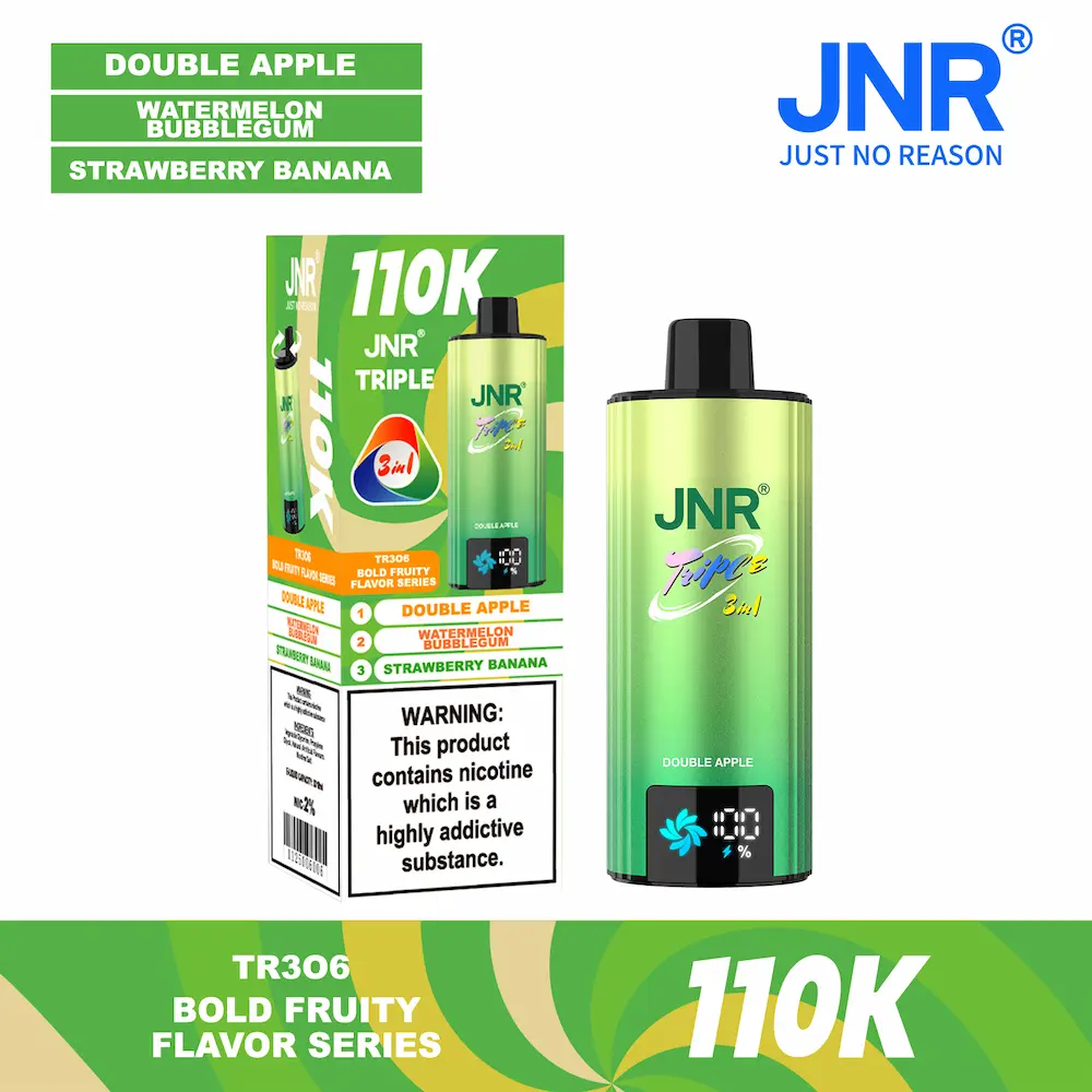 JNR TRIPLE 3-in-1 110000 110K Puffs Disposable Vape - Image 6