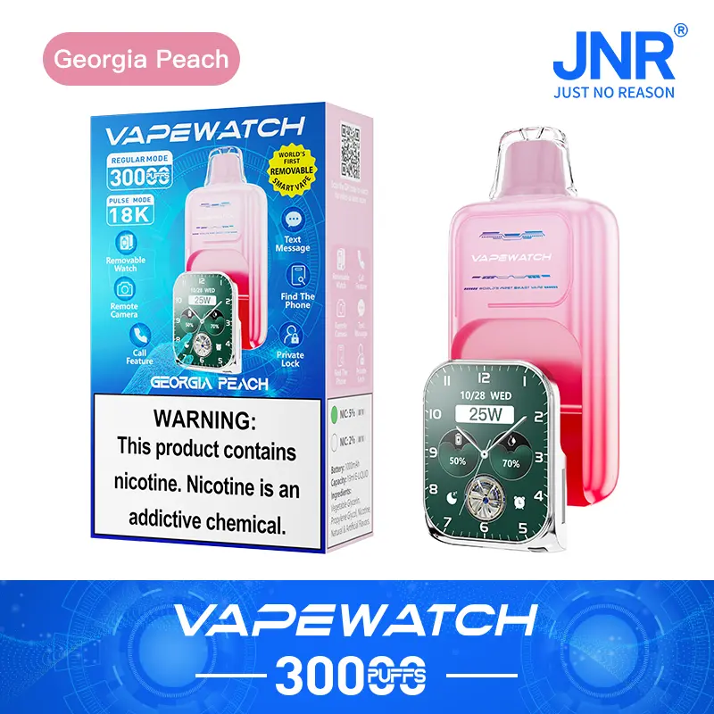 JNR Vape Watch 30000 30K Puffs Original Smart Disposable Vape - Image 22